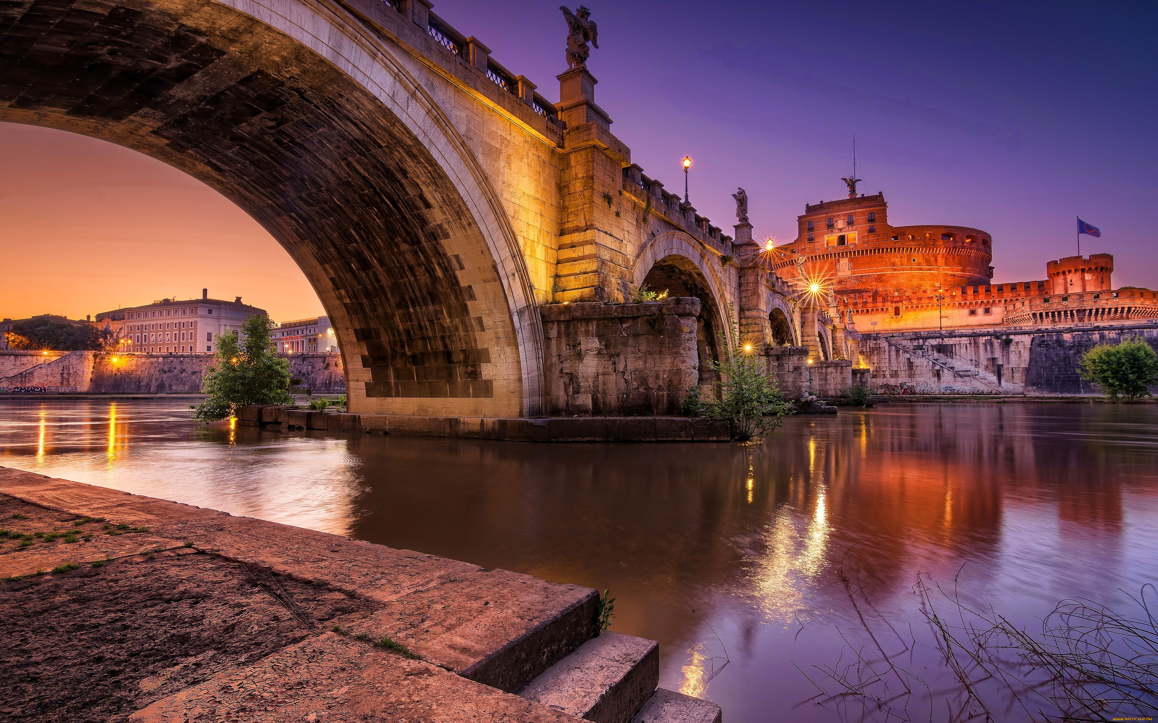 , ,   , , aelian, bridge, tiber, river, , pons, aelius, , ponte, sant, angelo, 